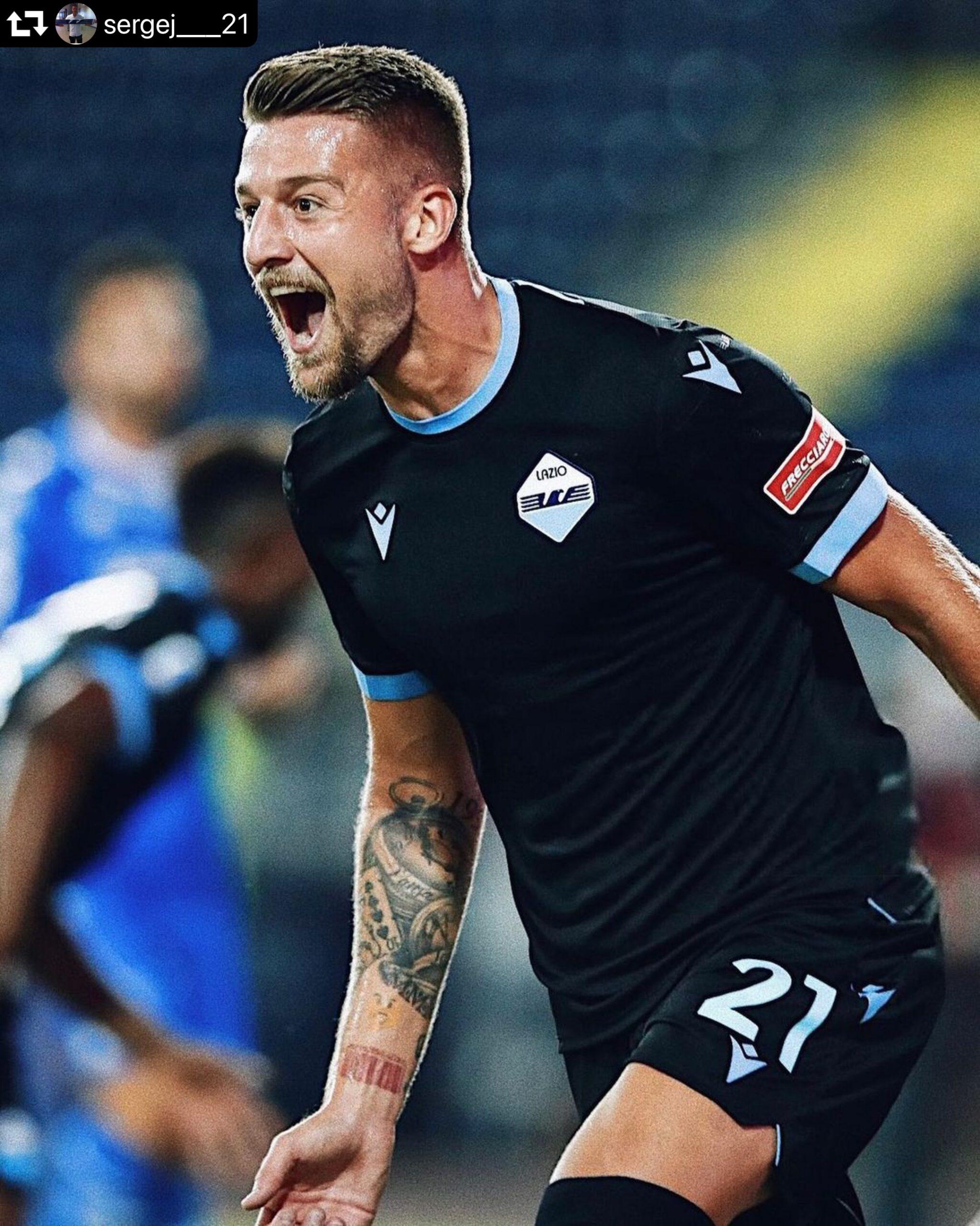 Milinkovic: “Con Sarri ci divertiamo. Correa? Ognuno fa la sua scelta”