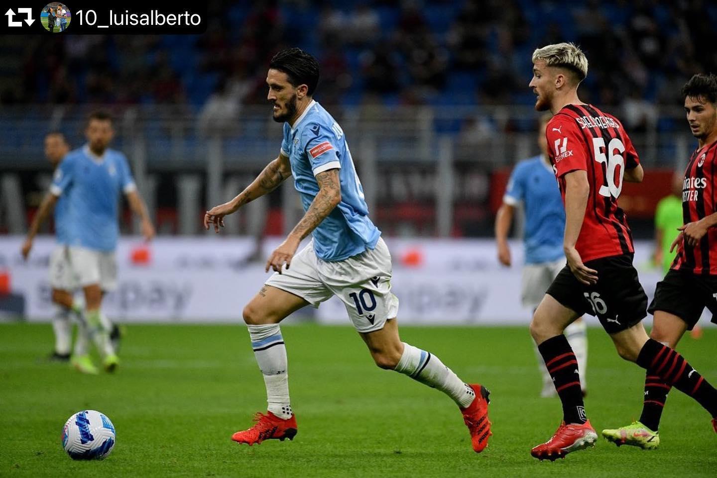 Luis Alberto: “A San Siro una lezione, ma anche un insegnamento”