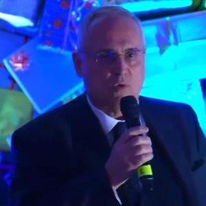 Lazio, tutto pronto per la cena di Natale: previsto discorso di Lotito