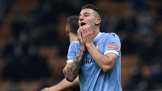 Milinkovic, la frattura del setto nasale scongiurata: il giocatore in ritiro con la Serbia