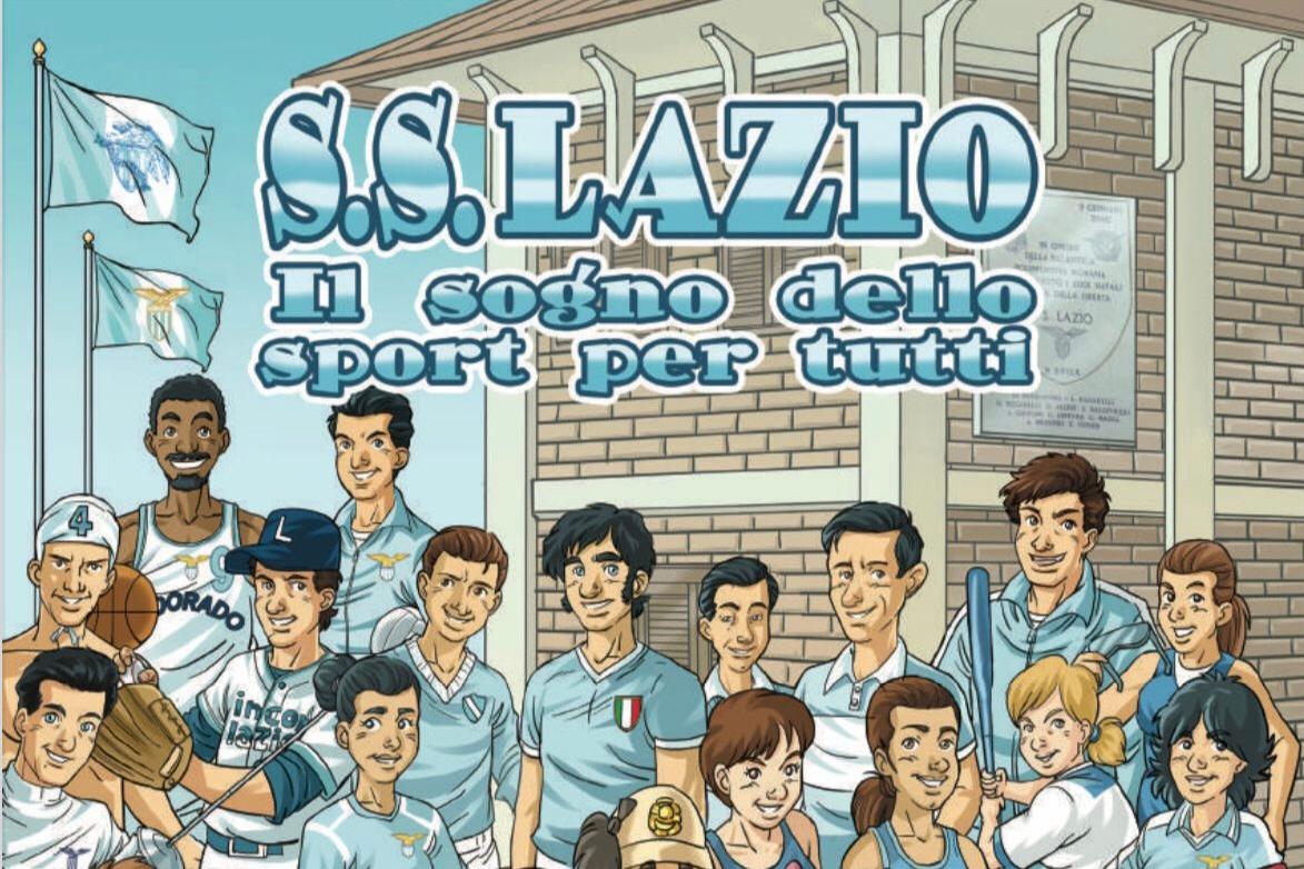 Un fumetto sulla storia della S.S. Lazio, la risposta del club per la scuola elementare