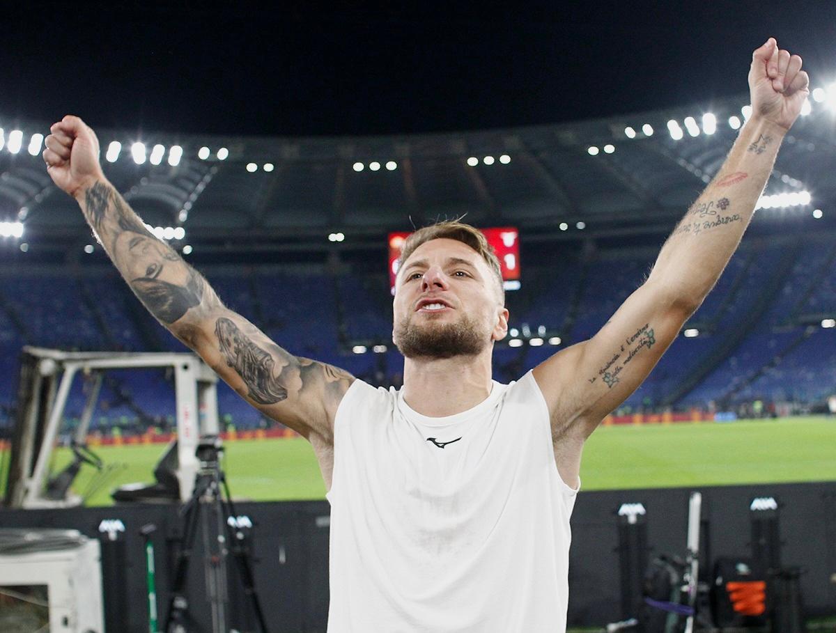 FORMELLO – Incredibile Immobile, già in campo con il pallone