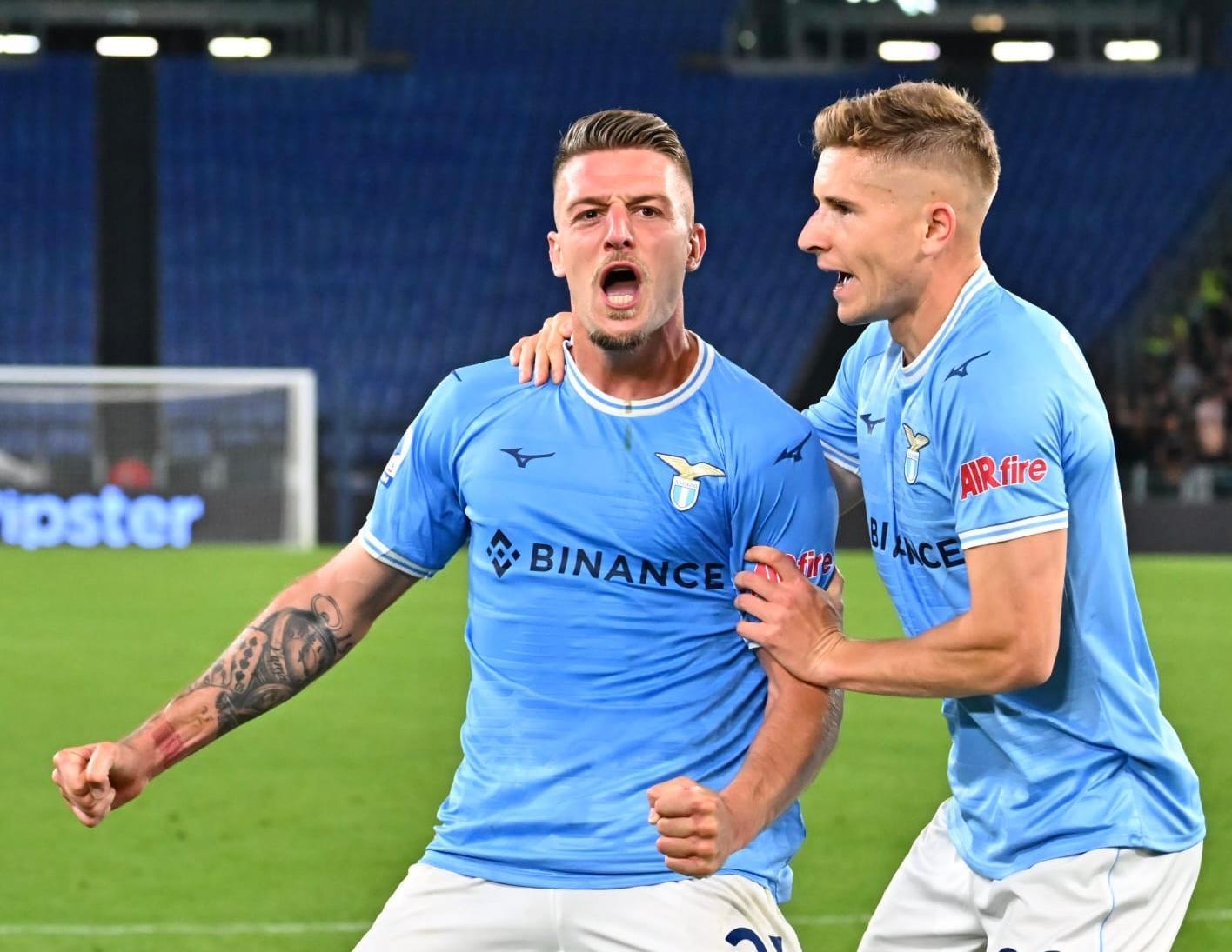 Milinkovic: “Presi due gol stupidi, ma non molliamo. Striscione Nord? Lo ricorderò per sempre” (AUDIO)