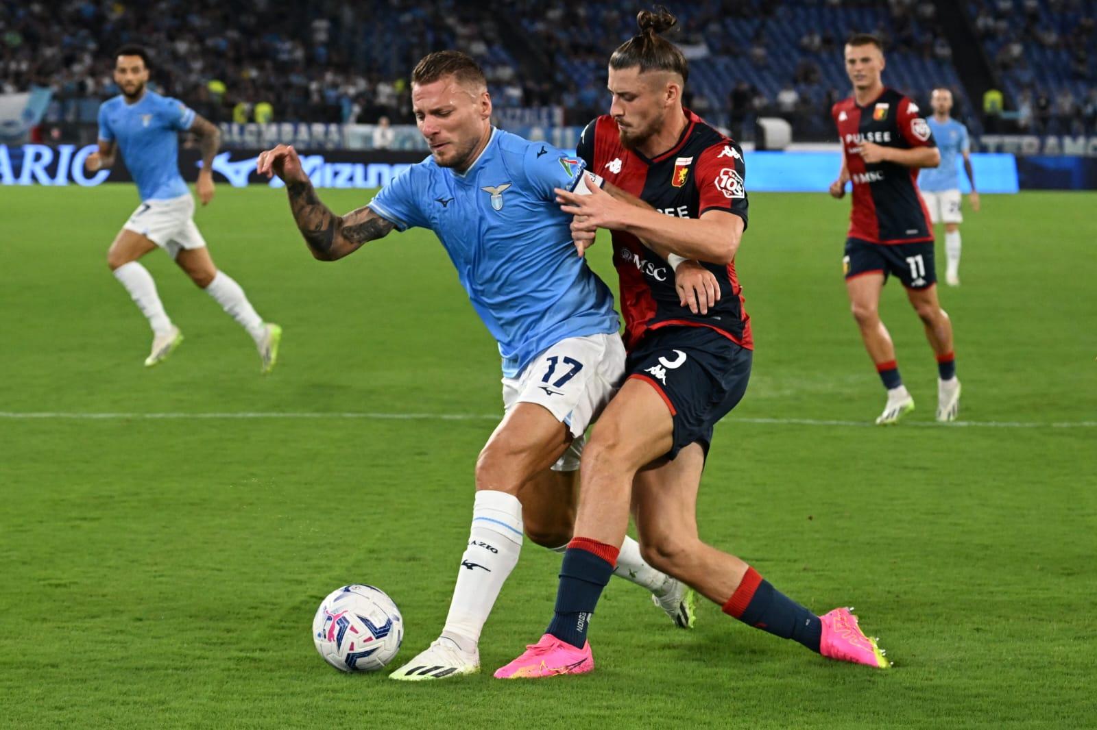 Lazio-Genoa 0-1, il tabellino