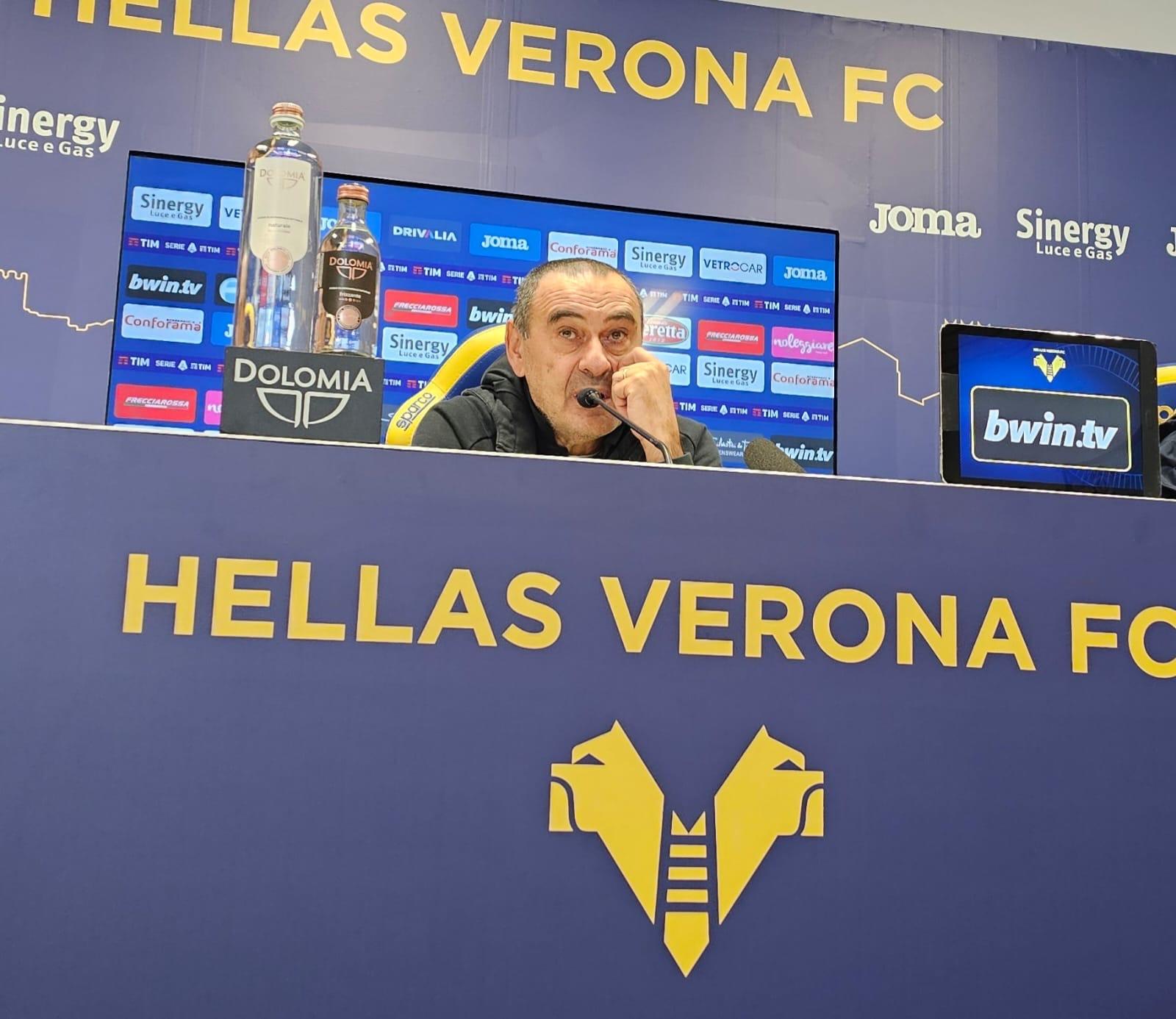 Sarri in conferenza: “Gol casuale e amarezza. Il gol di Casale non era da annullare”