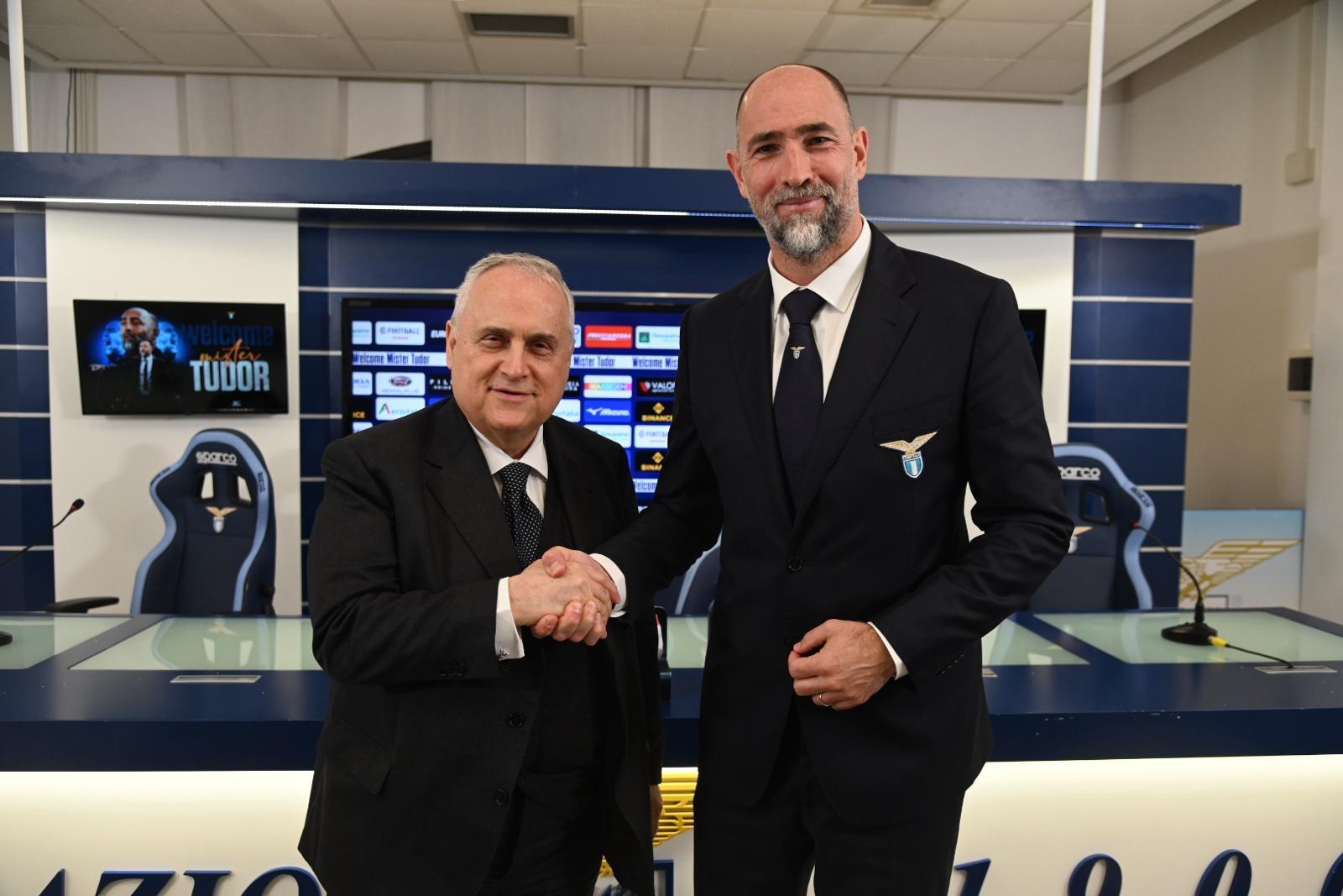 Lazio, Lotito su Tudor: “Ero convinto che con lui sarebbe arrivata una reazione”