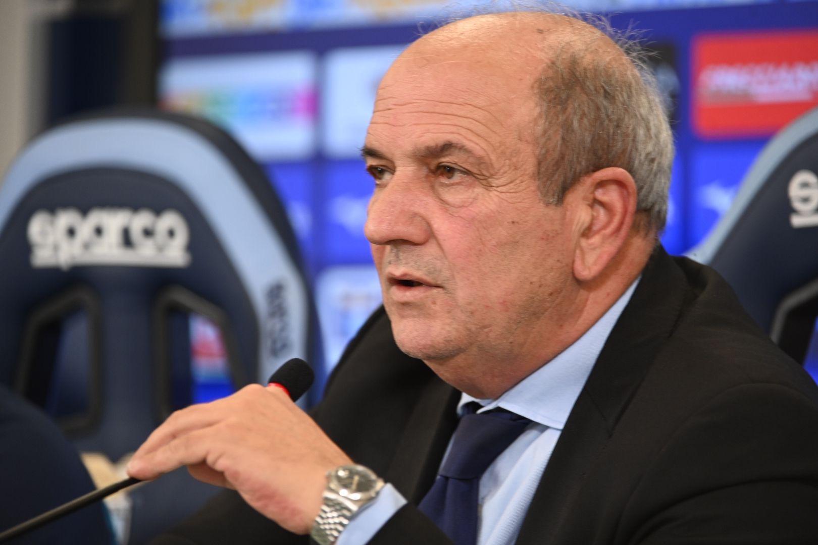 Lazio, Fabiani: “Ha scelto Baroni di andar via. Teniamo i big e proseguiamo il progetto giovani”