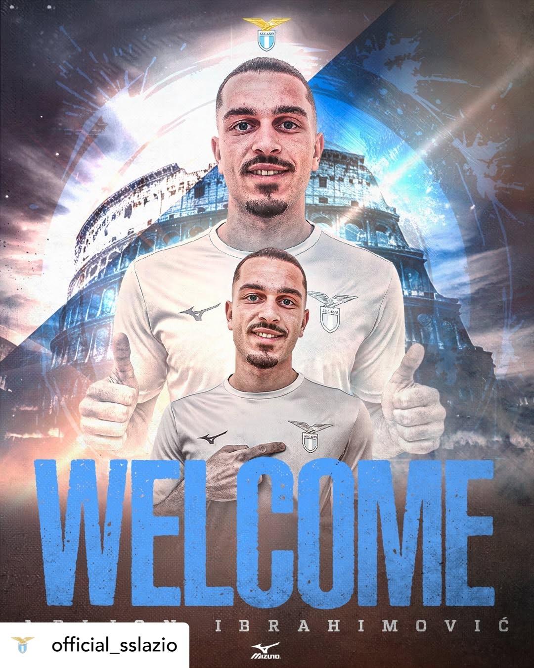 UFFICIALE – Ibrahimovic è della Lazio: nota del club e formula. “Felice del mio ritorno in A”