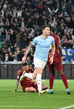 Lazio-Juventus 1-1, Alessio Romagnoli in mixed zone