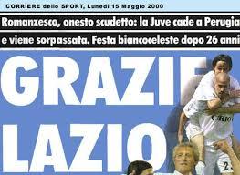 ‘QUELLI CHE…’ – Scudetto 2000, Patania ricorda: “ll titolo ‘Grazie Lazio’ nacque dallo scandalo di Parma-Juventus…” (AUDIO)