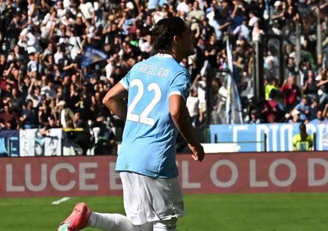 Napoli-Lazio 0-2, Matteo Cancellieri a Dazn