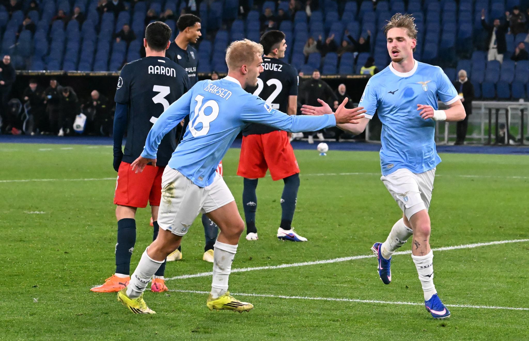 Lazio, è Isaksen l’amuleto delle grandi trasferte: Sarri riparte da lui