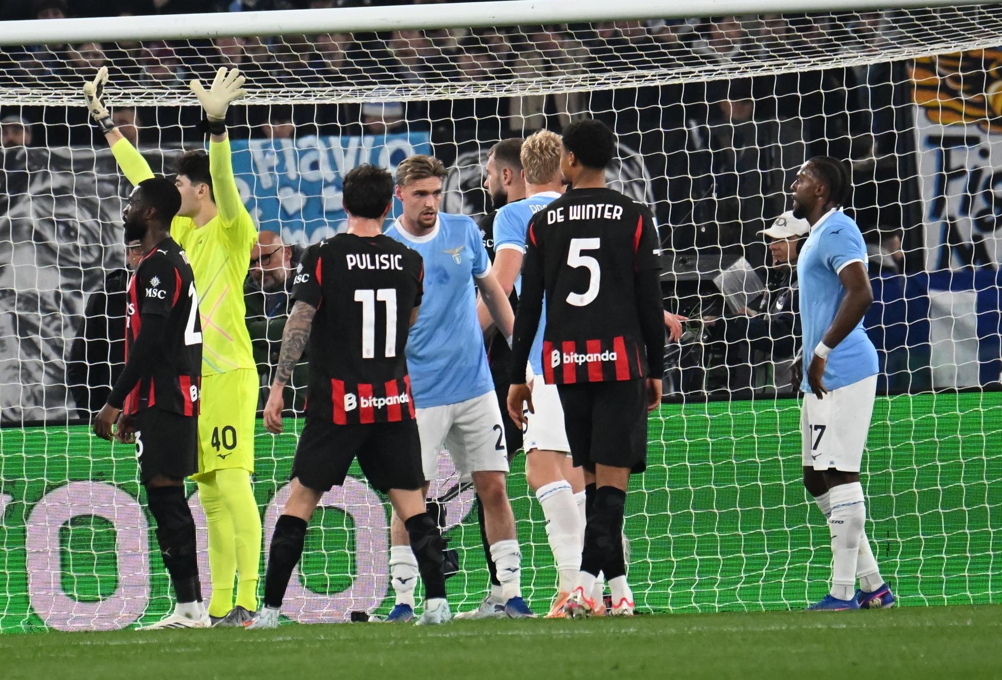 Lazio-Milan 1-0, Motta in mixed zone