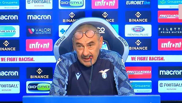 Cremonese-Lazio 1-2, Maurizio Sarri in conferenza stampa