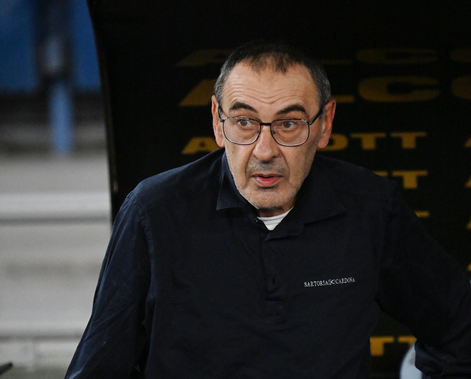Lazio, Sarri: “Abbiamo fatto tutto da soli, ma Inter più forte. Derby? Domenica non vengo se…”