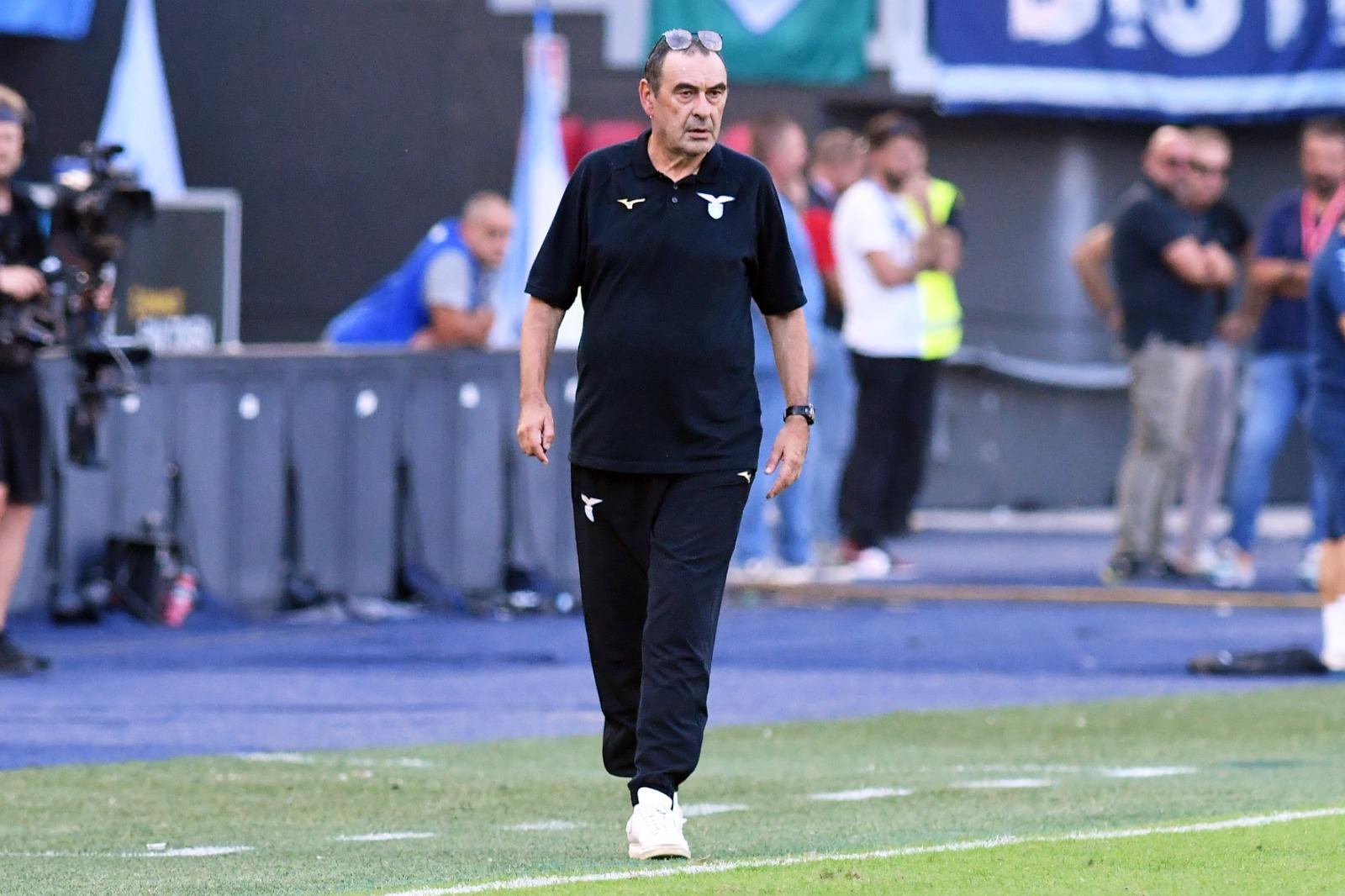 Sarri in conferenza: “L’avevo detto che nei cambi siamo migliorati. Serve sempre questa determinazione”. Poi su Vecino, Castellanos e gli infortunati… (AUDIO)