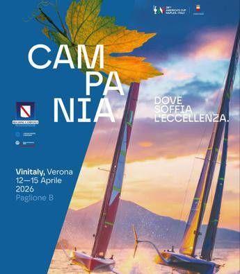 Vinitaly, la Campania protagonista con 170 aziende e uno sguardo all’America’s Cup 2027